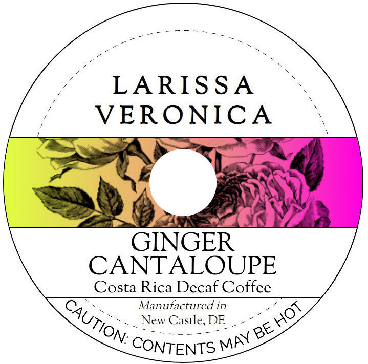 Ginger Cantaloupe Costa Rica Decaf Coffee <BR>(Single Serve K-Cup Pods)