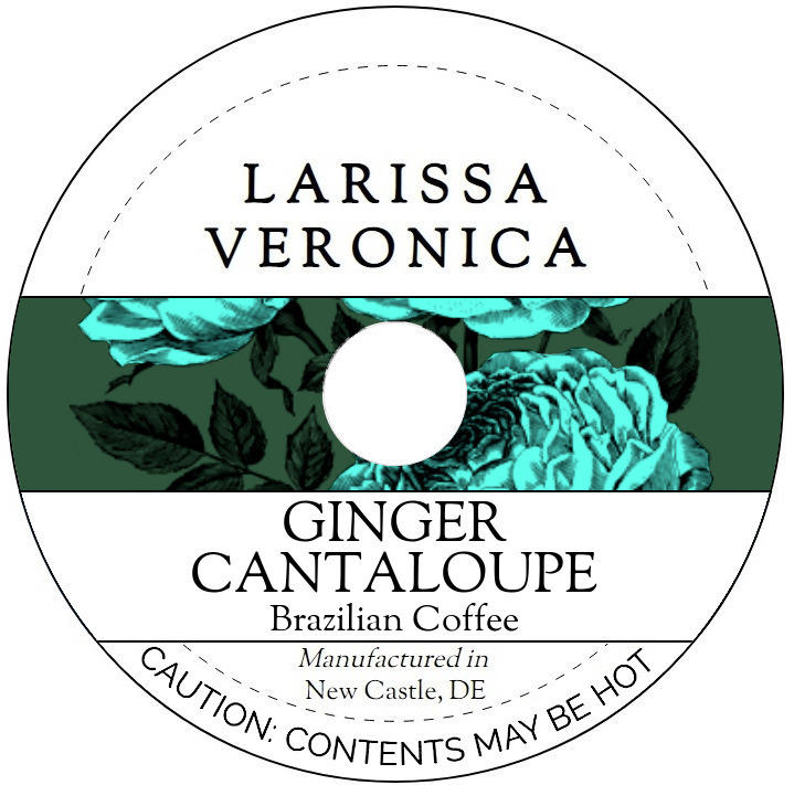 Ginger Cantaloupe Brazilian Coffee <BR>(Single Serve K-Cup Pods)