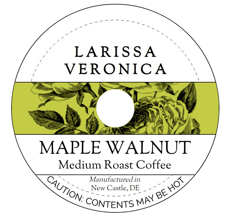 Maple Walnut Medium Roast Coffee <BR>(Single Serve K-Cup Pods)