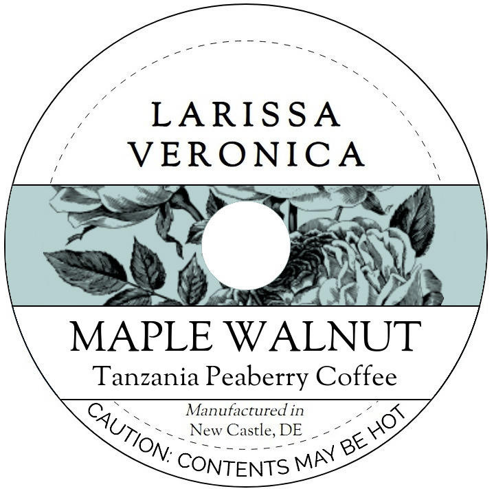 Maple Walnut Tanzania Peaberry Coffee <BR>(Single Serve K-Cup Pods)