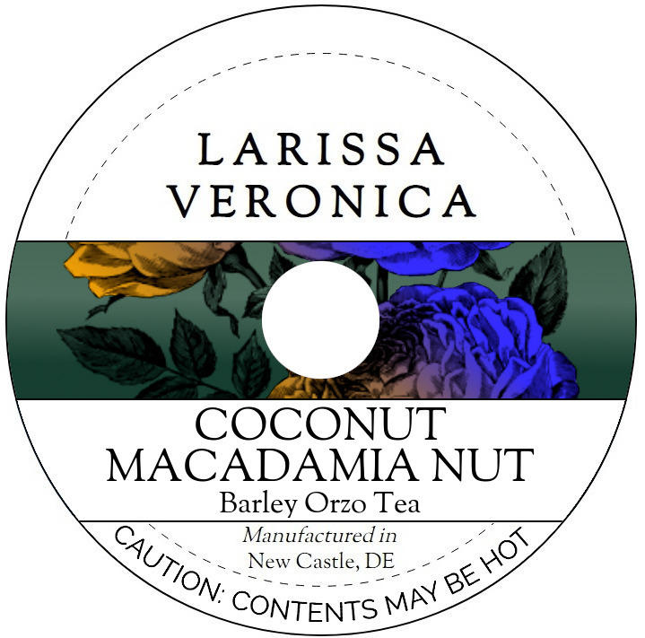 Coconut Macadamia Nut Barley Orzo Tea <BR>(Single Serve K-Cup Pods)