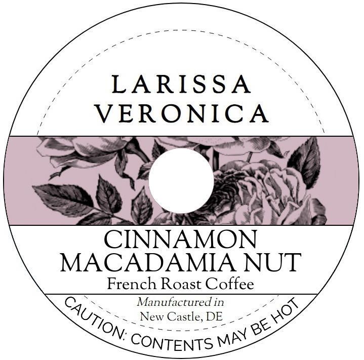 Cinnamon Macadamia Nut French Roast Coffee <BR>(Single Serve K-Cup Pods)