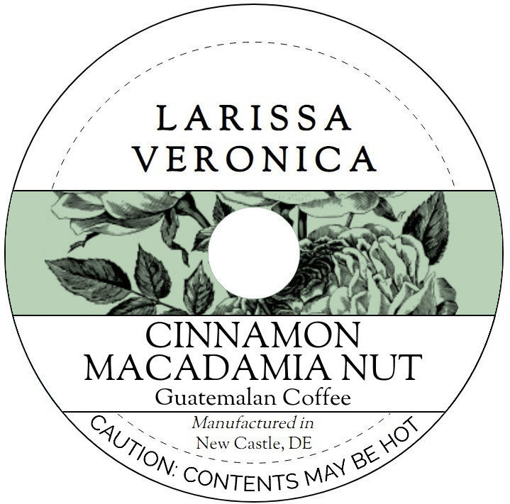 Cinnamon Macadamia Nut Guatemalan Coffee <BR>(Single Serve K-Cup Pods)