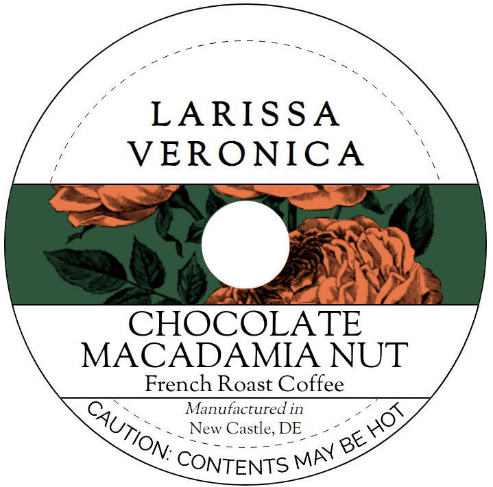 Chocolate Macadamia Nut French Roast Coffee <BR>(Single Serve K-Cup Pods)