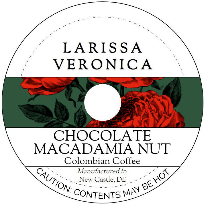 Chocolate Macadamia Nut Colombian Coffee <BR>(Single Serve K-Cup Pods)