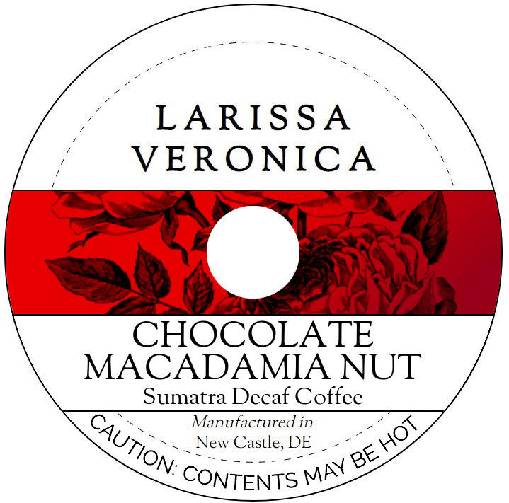 Chocolate Macadamia Nut Sumatra Decaf Coffee <BR>(Single Serve K-Cup Pods)