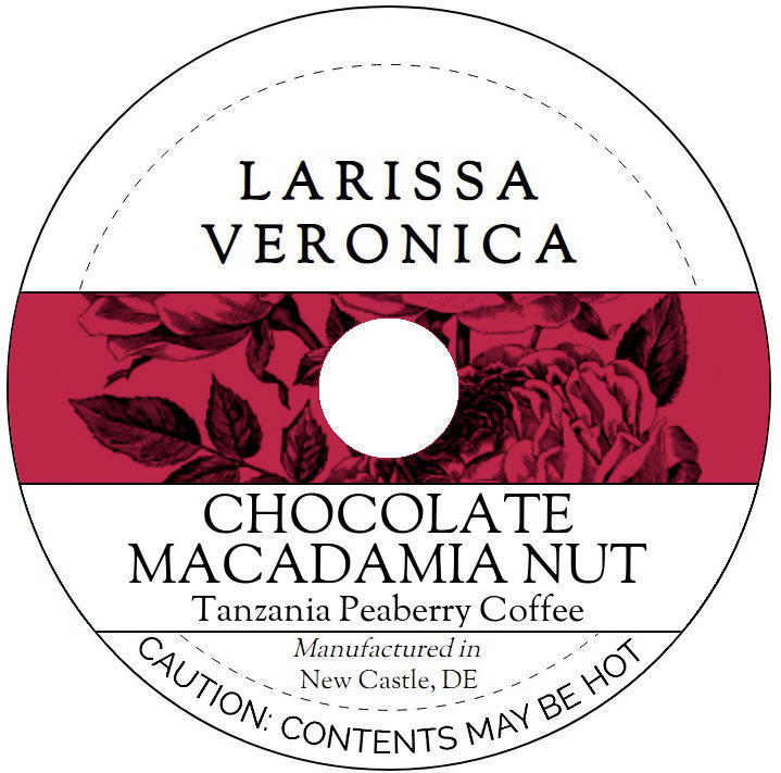 Chocolate Macadamia Nut Tanzania Peaberry Coffee <BR>(Single Serve K-Cup Pods)