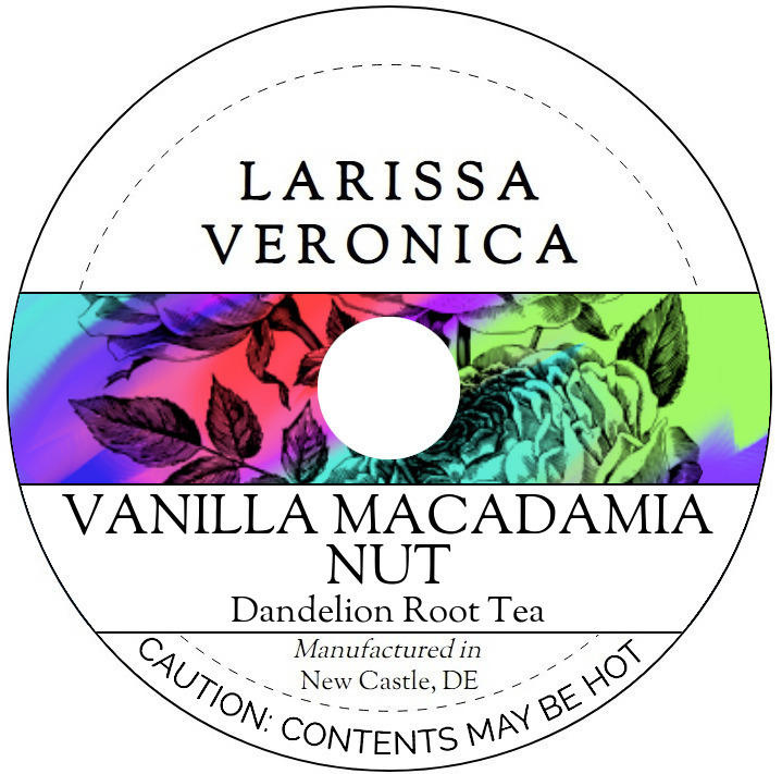 Vanilla Macadamia Nut Dandelion Root Tea <BR>(Single Serve K-Cup Pods)