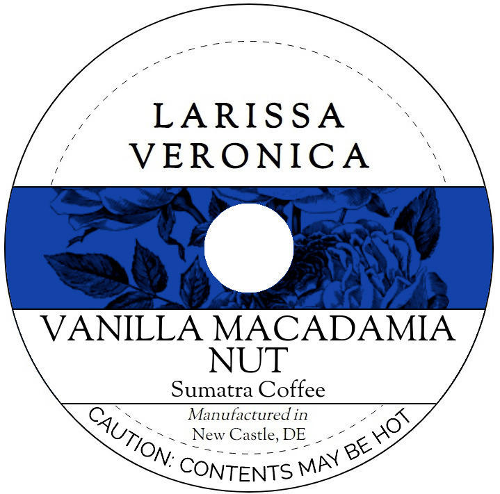 Vanilla Macadamia Nut Sumatra Coffee <BR>(Single Serve K-Cup Pods)