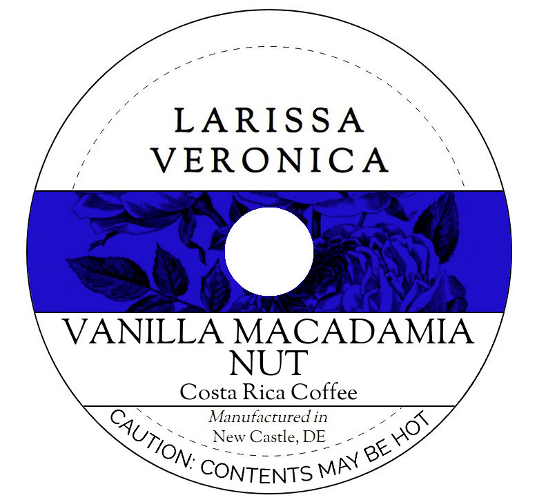 Vanilla Macadamia Nut Costa Rica Coffee <BR>(Single Serve K-Cup Pods)