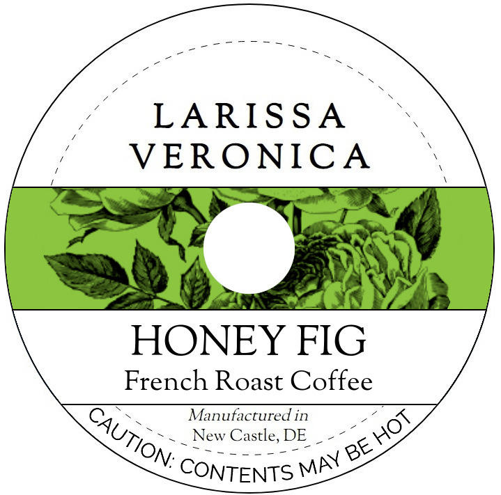 Honey Fig French Roast Coffee <BR>(Single Serve K-Cup Pods)