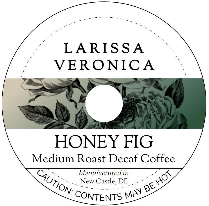 Honey Fig Medium Roast Decaf Coffee <BR>(Single Serve K-Cup Pods)