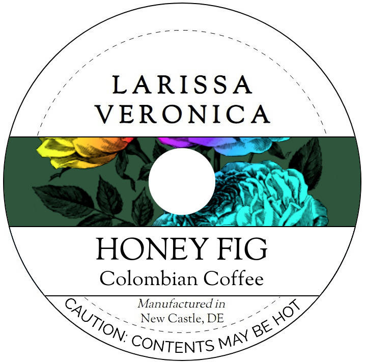 Honey Fig Colombian Coffee <BR>(Single Serve K-Cup Pods)