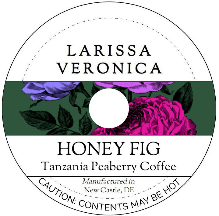 Honey Fig Tanzania Peaberry Coffee <BR>(Single Serve K-Cup Pods)