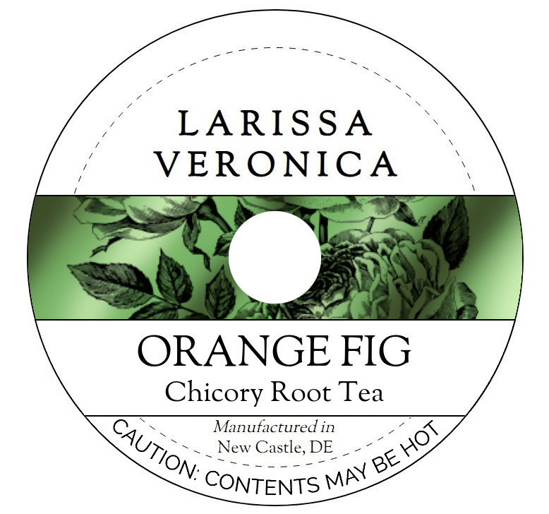 Orange Fig Chicory Root Tea <BR>(Single Serve K-Cup Pods)