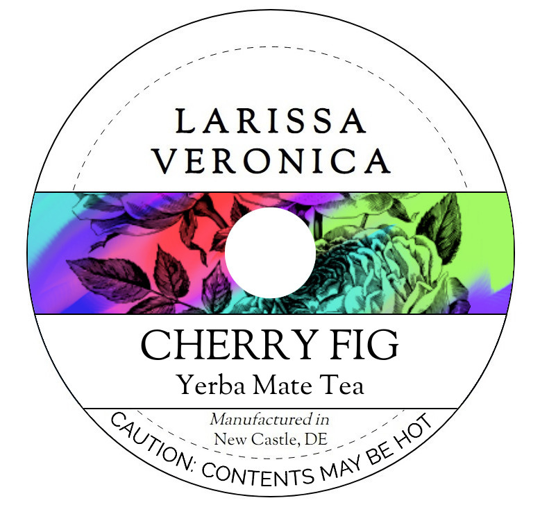 Cherry Fig Yerba Mate Tea <BR>(Single Serve K-Cup Pods)