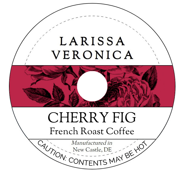 Cherry Fig French Roast Coffee <BR>(Single Serve K-Cup Pods)