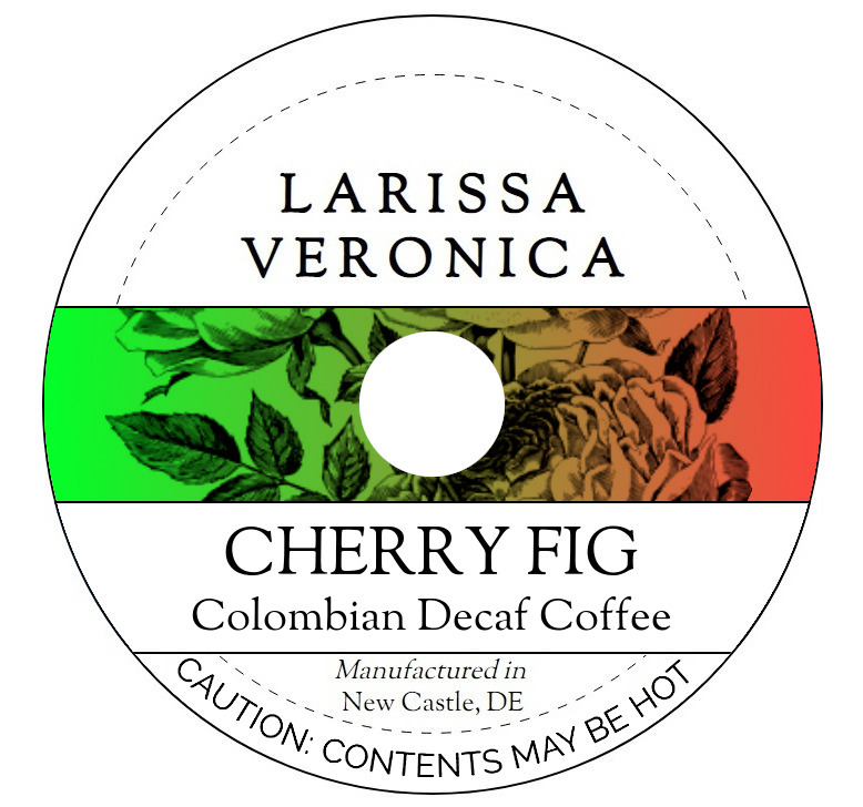 Cherry Fig Colombian Decaf Coffee <BR>(Single Serve K-Cup Pods)