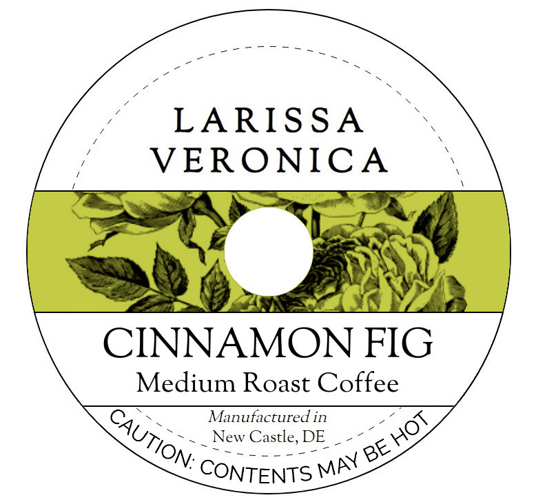 Cinnamon Fig Medium Roast Coffee <BR>(Single Serve K-Cup Pods)
