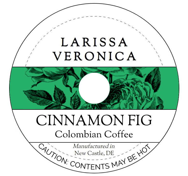 Cinnamon Fig Colombian Coffee <BR>(Single Serve K-Cup Pods)