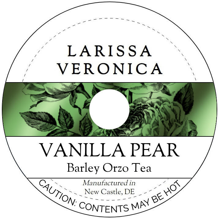 Vanilla Pear Barley Orzo Tea <BR>(Single Serve K-Cup Pods)