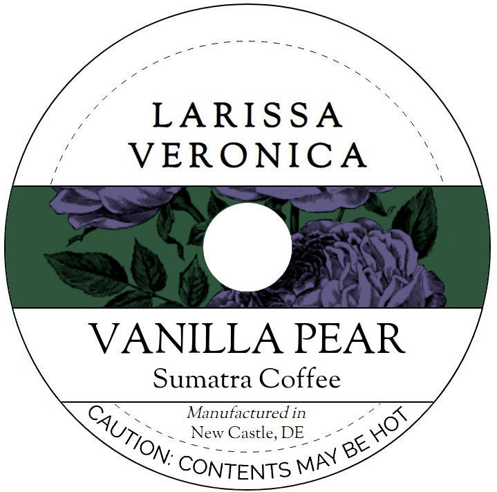 Vanilla Pear Sumatra Coffee <BR>(Single Serve K-Cup Pods)