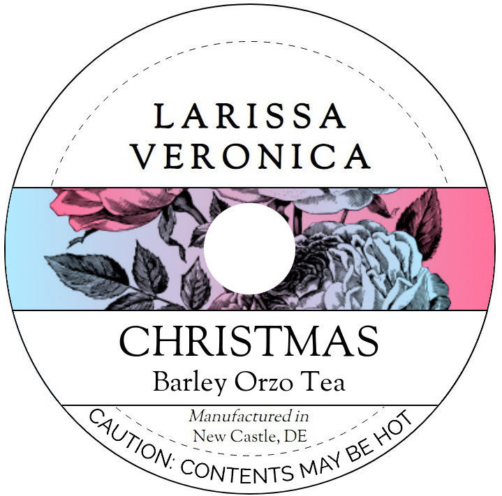 Christmas Barley Orzo Tea <BR>(Single Serve K-Cup Pods)