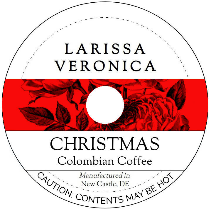 Christmas Colombian Coffee <BR>(Single Serve K-Cup Pods)