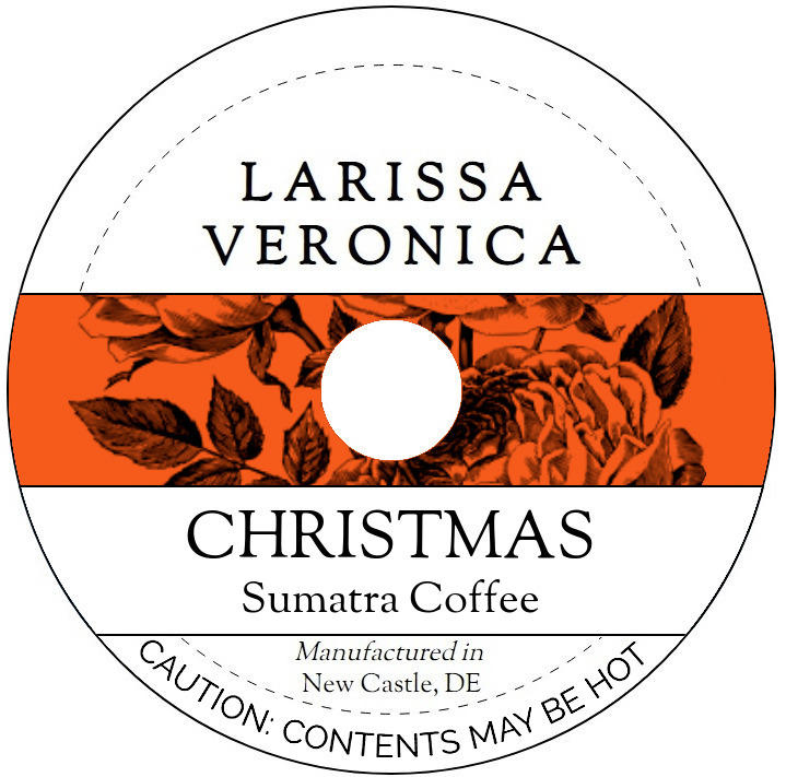Christmas Sumatra Coffee <BR>(Single Serve K-Cup Pods)