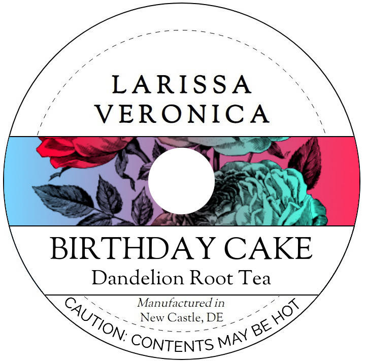 Birthday Cake Dandelion Root Tea <BR>(Single Serve K-Cup Pods)