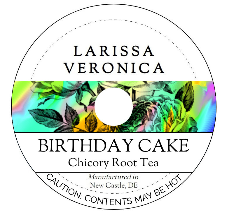 Birthday Cake Chicory Root Tea <BR>(Single Serve K-Cup Pods)