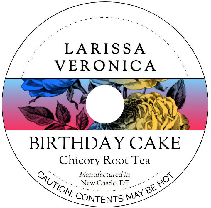 Birthday Cake Chicory Root Tea <BR>(Single Serve K-Cup Pods)