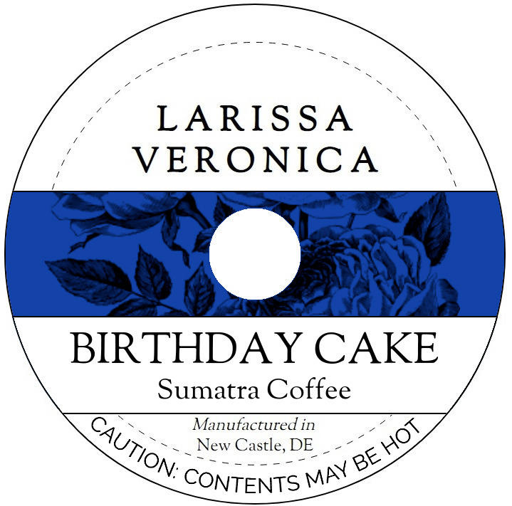 Birthday Cake Sumatra Coffee <BR>(Single Serve K-Cup Pods)