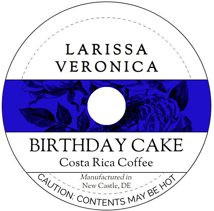 Birthday Cake Costa Rica Coffee <BR>(Single Serve K-Cup Pods)