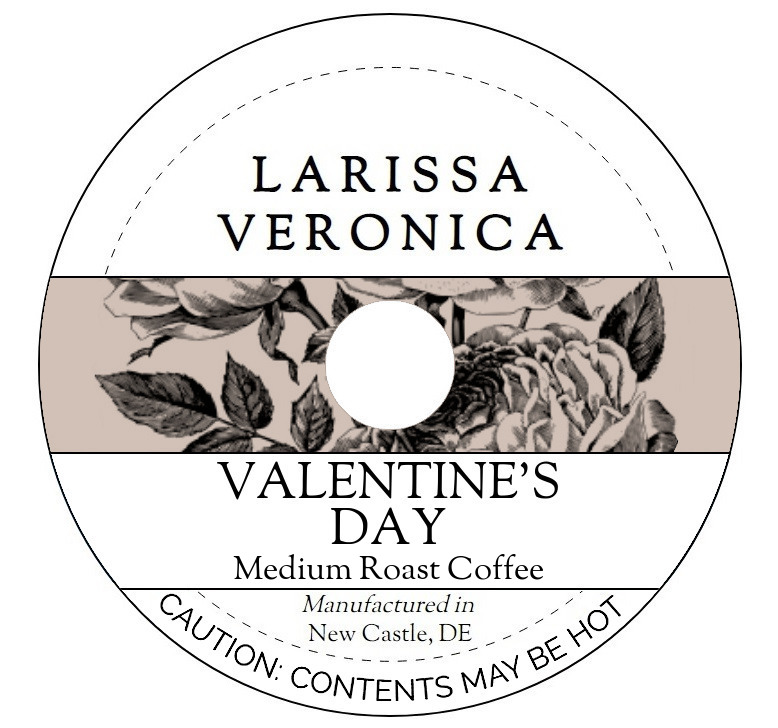 Valentine's Day Medium Roast Coffee <BR>(Single Serve K-Cup Pods)