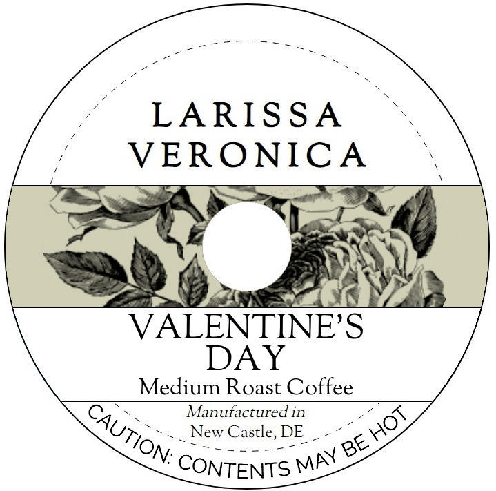 Valentine's Day Medium Roast Coffee <BR>(Single Serve K-Cup Pods)