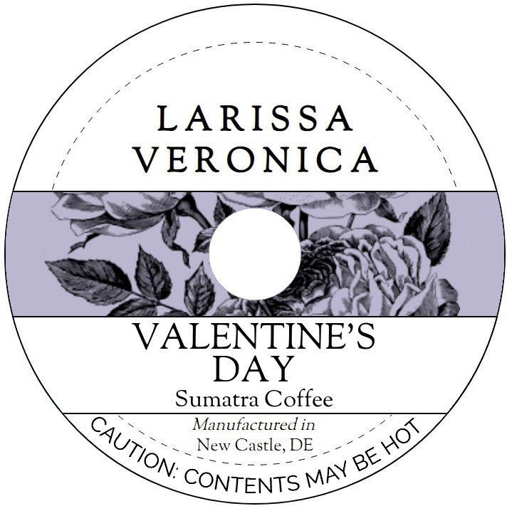 Valentine's Day Sumatra Coffee <BR>(Single Serve K-Cup Pods)