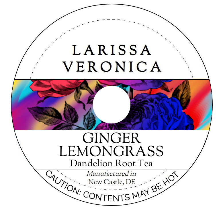 Ginger Lemongrass Dandelion Root Tea <BR>(Single Serve K-Cup Pods)