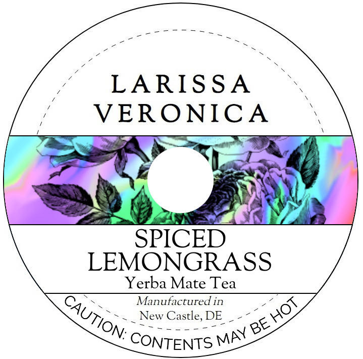 Spiced Lemongrass Yerba Mate Tea <BR>(Single Serve K-Cup Pods)