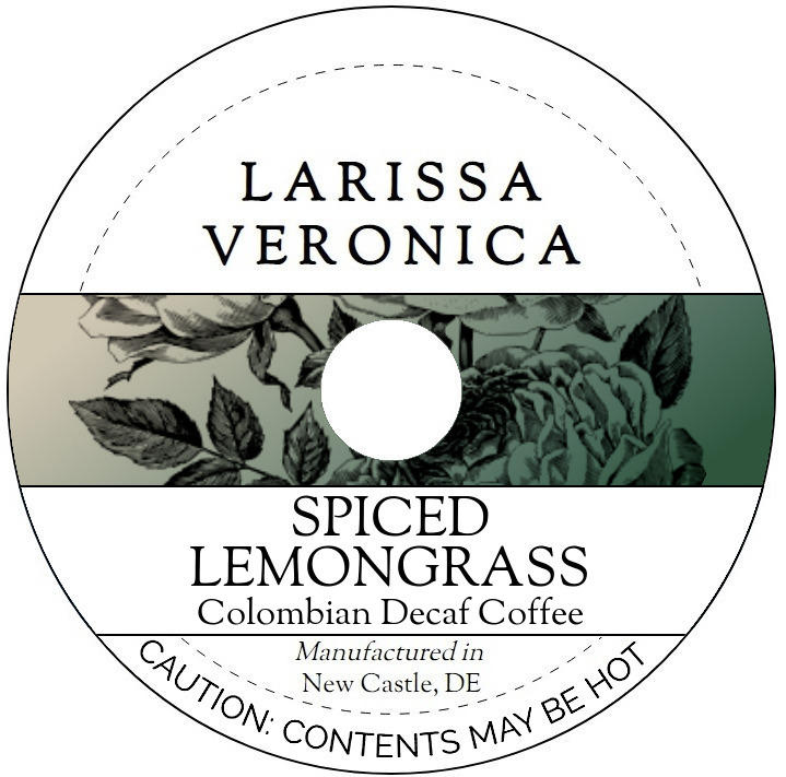 Spiced Lemongrass Colombian Decaf Coffee <BR>(Single Serve K-Cup Pods)