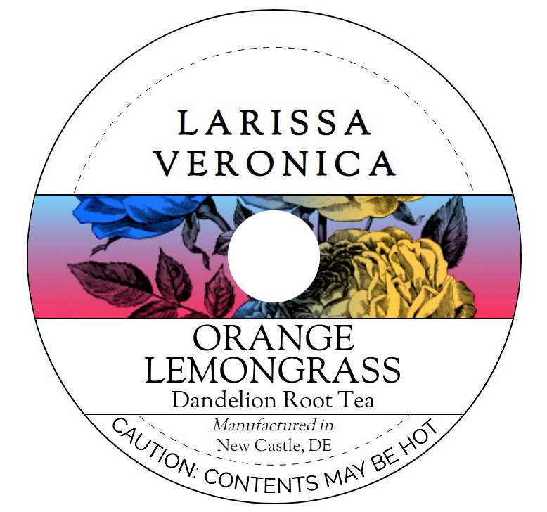 Orange Lemongrass Dandelion Root Tea <BR>(Single Serve K-Cup Pods)