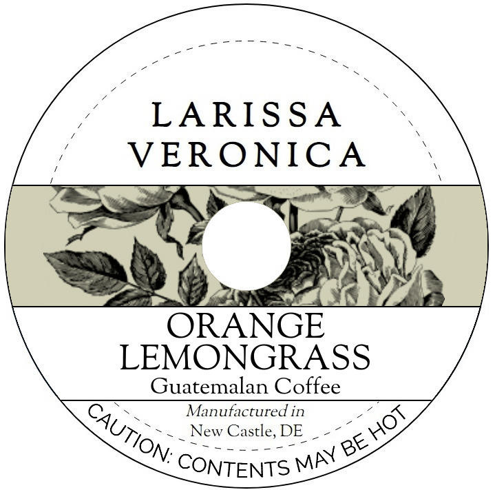 Orange Lemongrass Guatemalan Coffee <BR>(Single Serve K-Cup Pods)