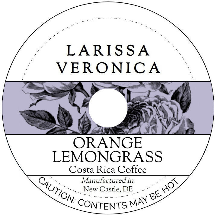 Orange Lemongrass Costa Rica Coffee <BR>(Single Serve K-Cup Pods)