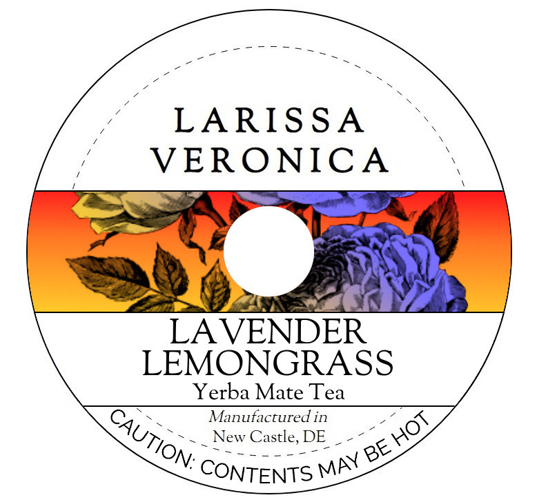 Lavender Lemongrass Yerba Mate Tea <BR>(Single Serve K-Cup Pods)