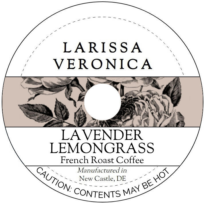 Lavender Lemongrass French Roast Coffee <BR>(Single Serve K-Cup Pods)