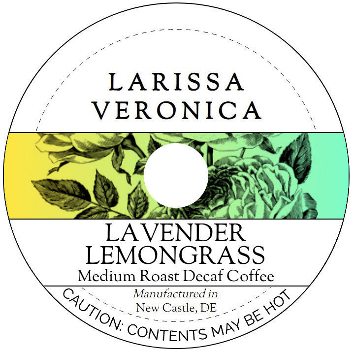 Lavender Lemongrass Medium Roast Decaf Coffee <BR>(Single Serve K-Cup Pods)