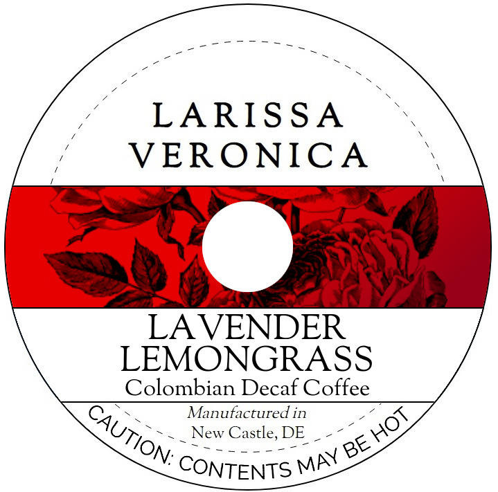 Lavender Lemongrass Colombian Decaf Coffee <BR>(Single Serve K-Cup Pods)