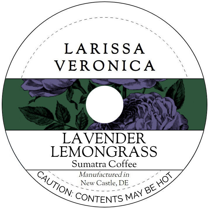 Lavender Lemongrass Sumatra Coffee <BR>(Single Serve K-Cup Pods)