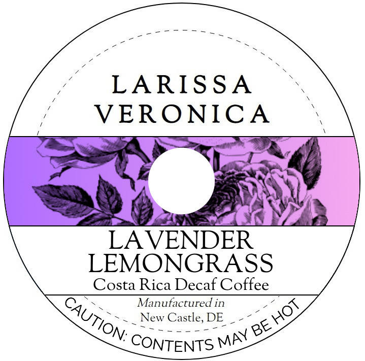 Lavender Lemongrass Costa Rica Decaf Coffee <BR>(Single Serve K-Cup Pods)