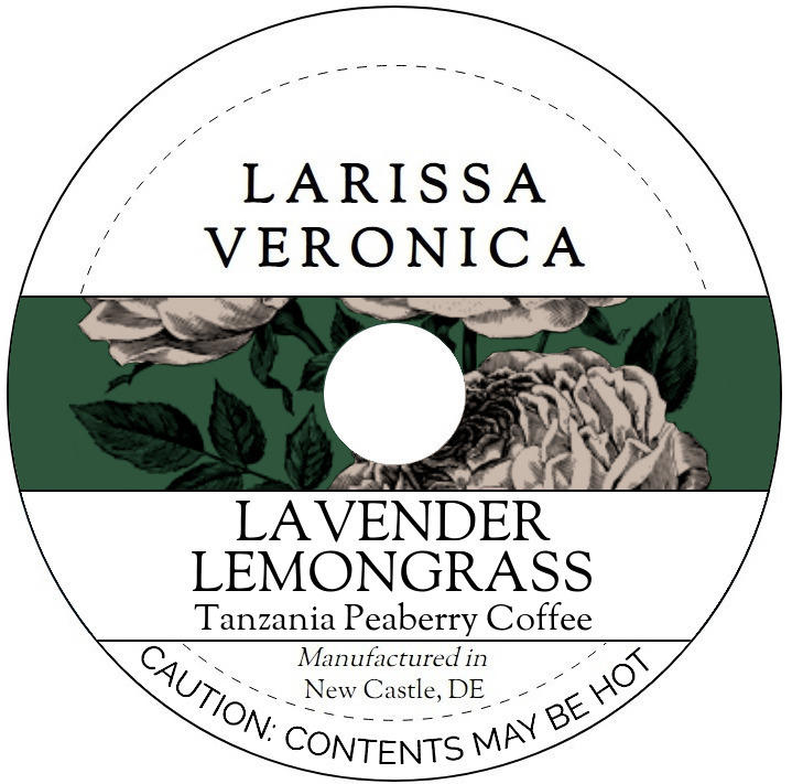 Lavender Lemongrass Tanzania Peaberry Coffee <BR>(Single Serve K-Cup Pods)